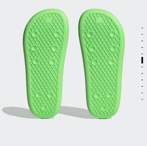 Adidas Adilette Ayoon Slides (Solar/ Green) - Picture 8 of 17